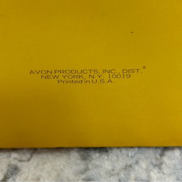 NIB Vintage 70s Avon Recipe Treasures Soap Set with Orange Soaps Recipe Tin - Picture 10 of 10